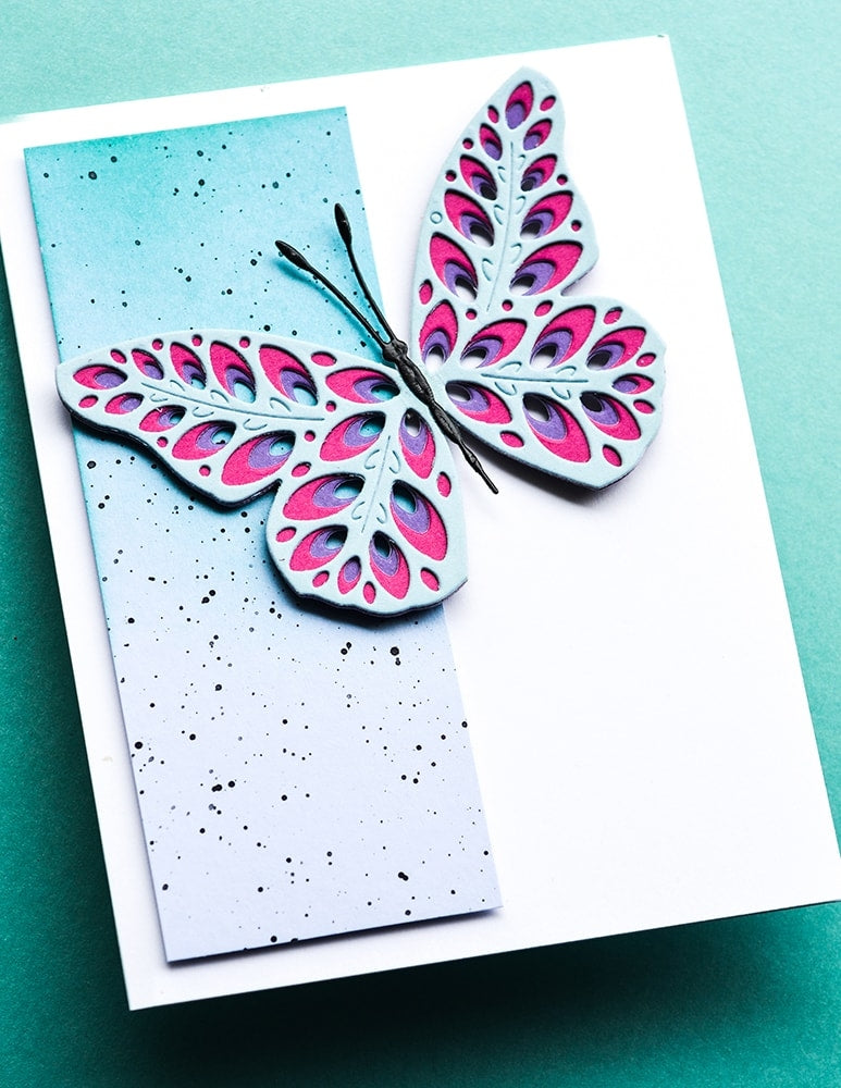 Birch Press Stanzschablone - 57426 Eloquent Butterfly Layer Set