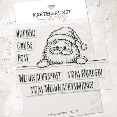 Karten-Kunst Clear Stamps KK-0290 - Post vom Weihnachtsmann