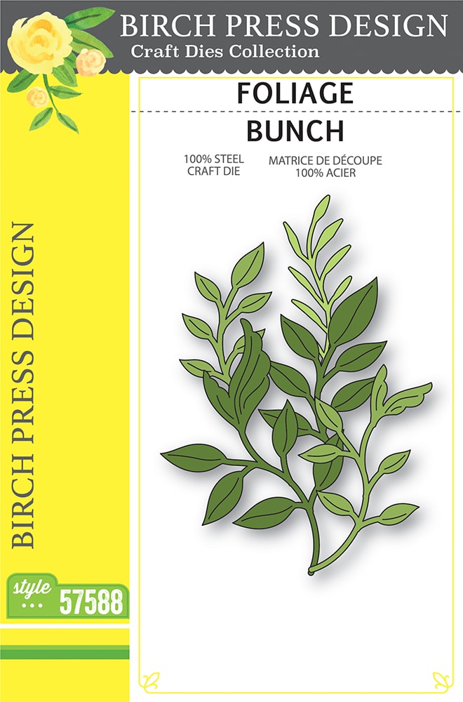 Birch Press Stanzschablone - 57588 Foliage Bunch