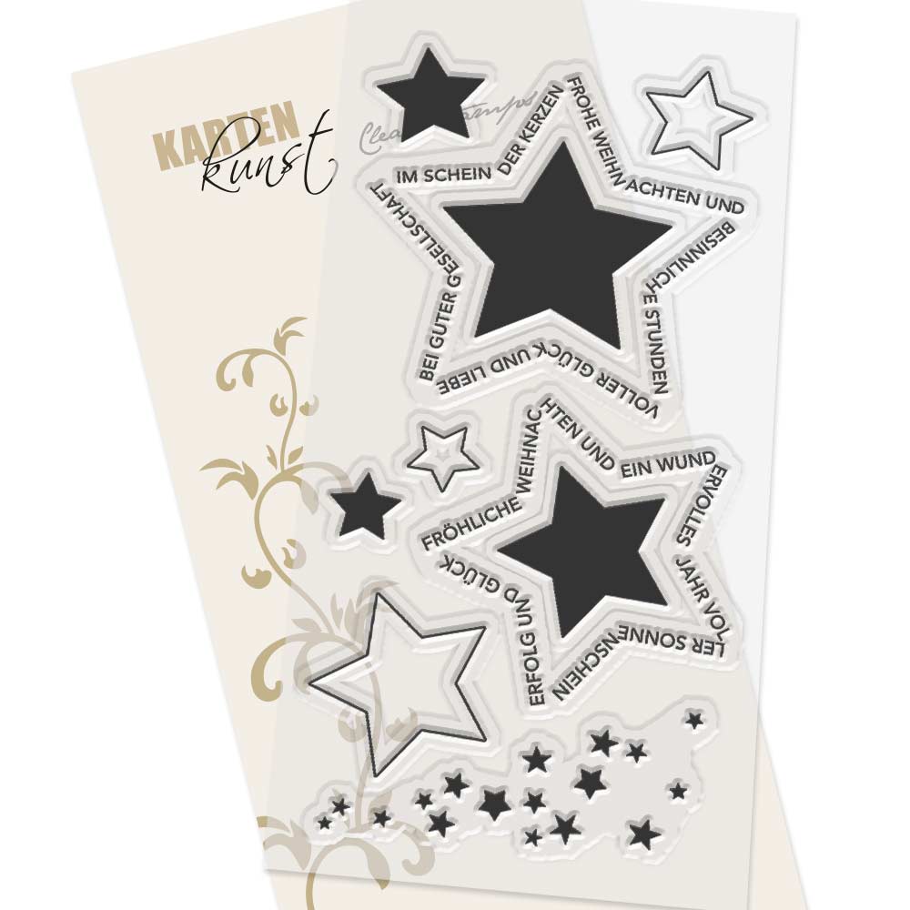 Stempel Winter Weihnachtliche Sterne