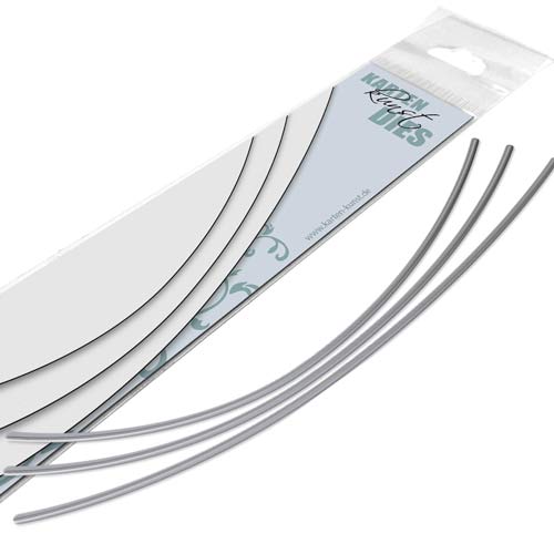 Karten-Kunst Stanzschablone kk-D137 - Geschwungene Rahmen / Curve Borders