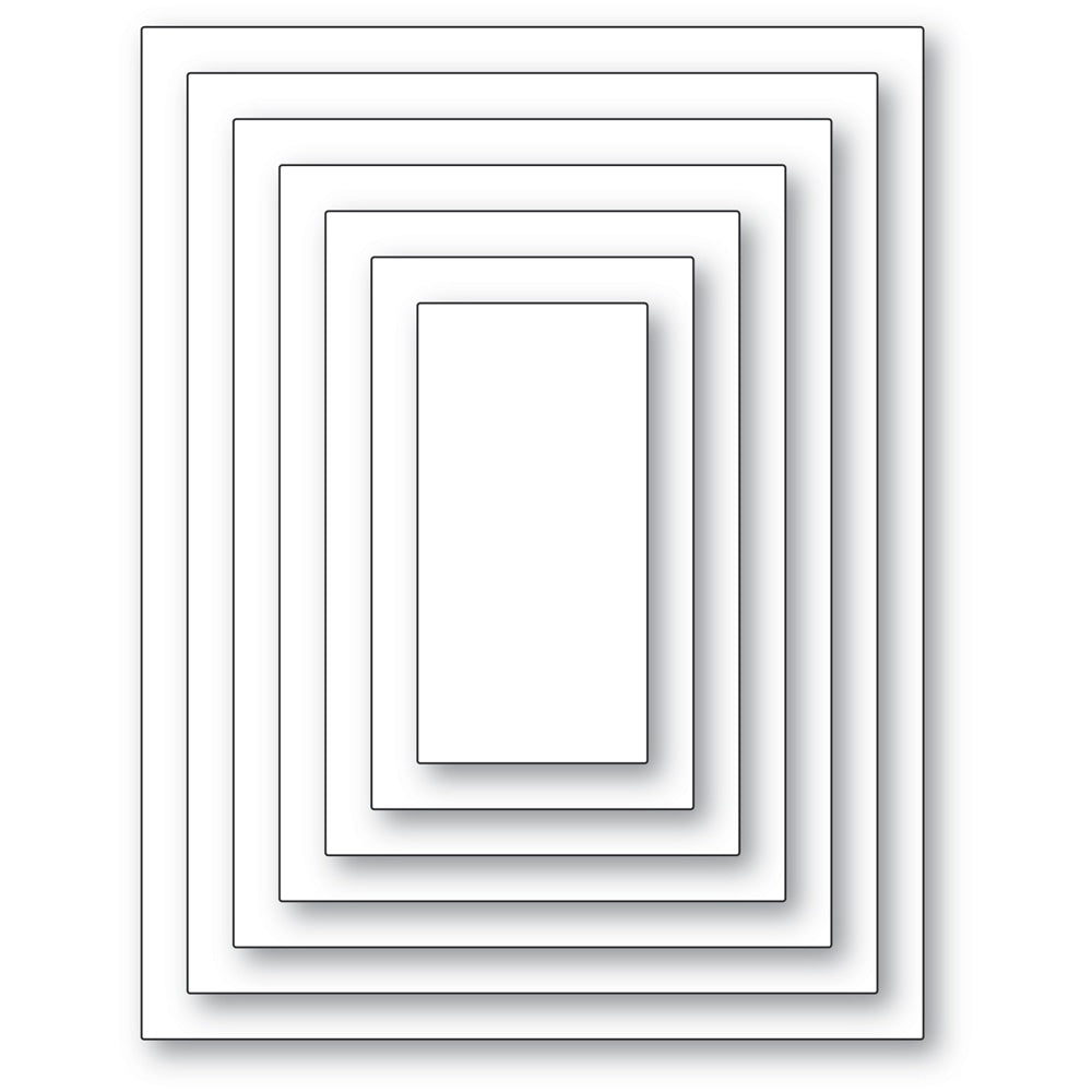 Memory Box Stanzschablone - A2 Rectangle Frames Die Set