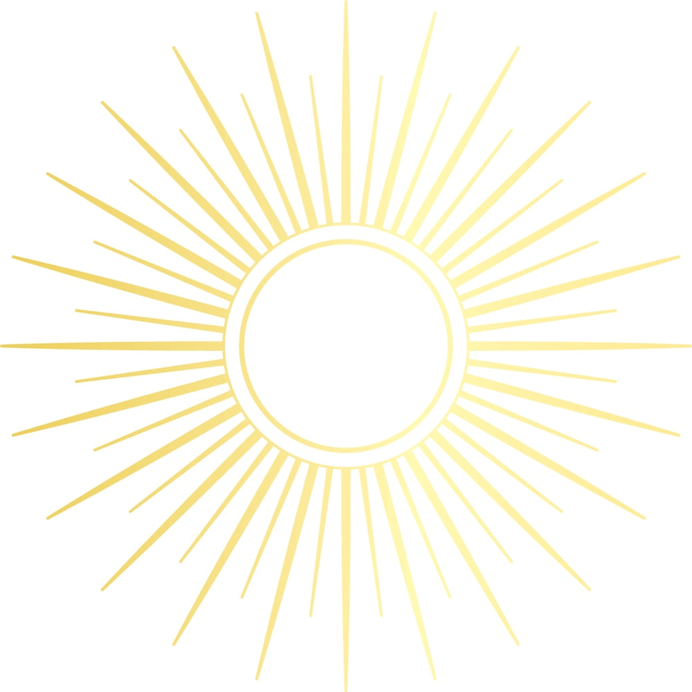 Memory Box Hot Foil Plate - Sunburst