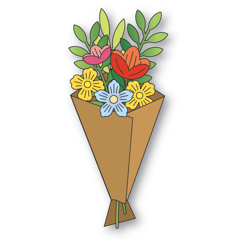 Poppy Stamps Stanzschablone - 2680 Handpicked Bouquet