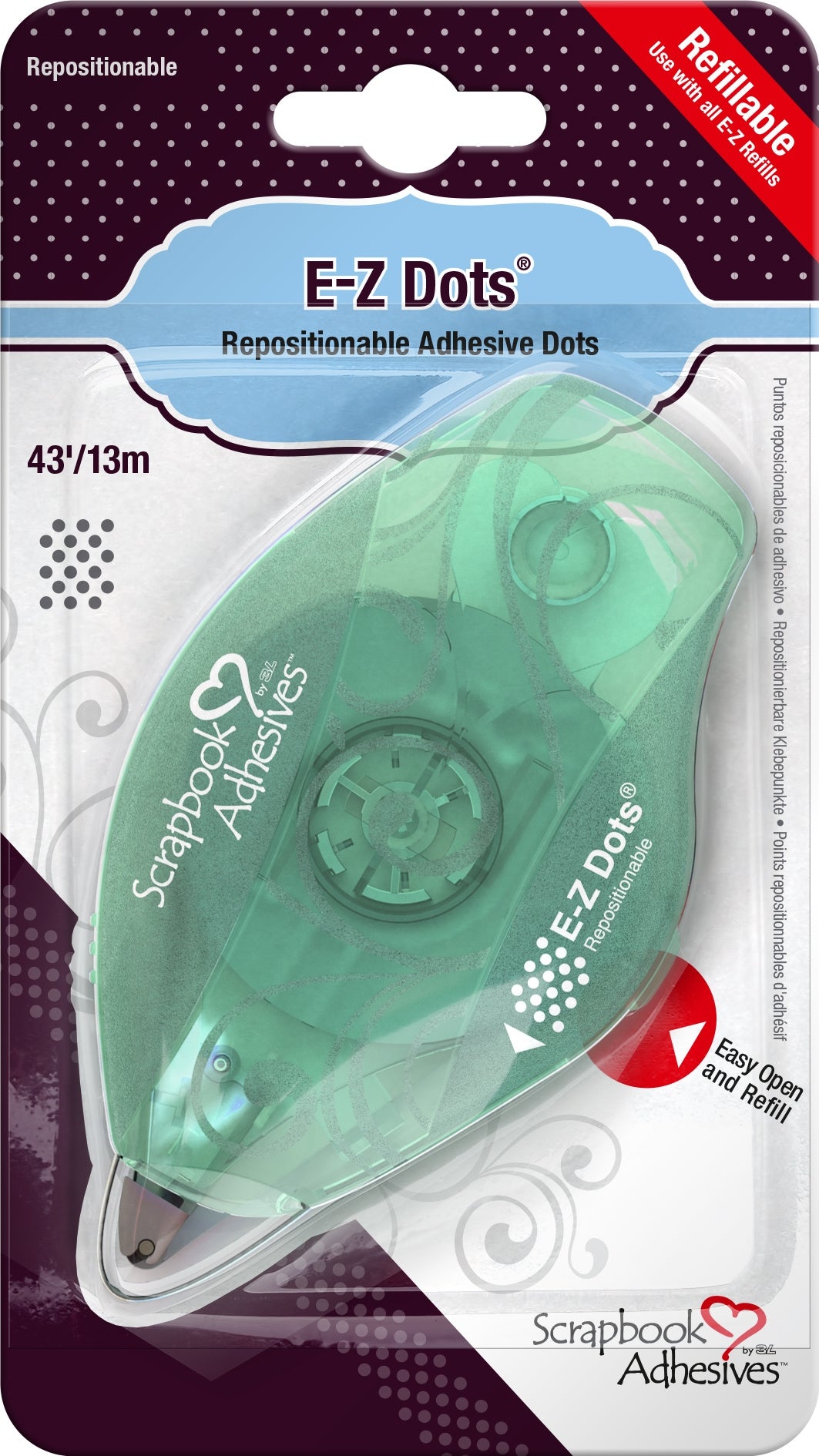 Scrapbook Adhesives E-Z Dots Repositionable Kleberoller ablösbar