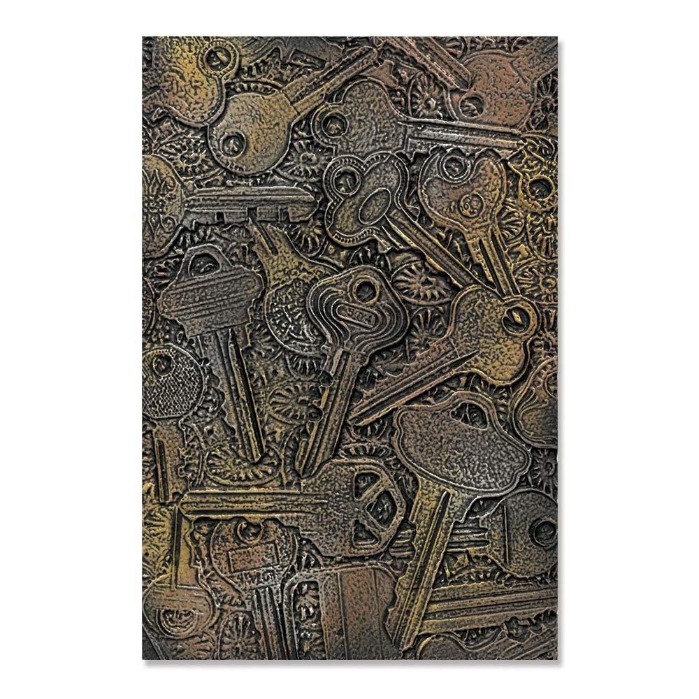 Sizzix 3D Textured Impressions Embossing Folder - Keys