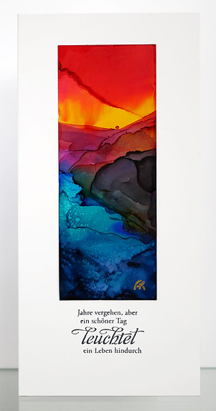 Malen mit Alcohol Inks III