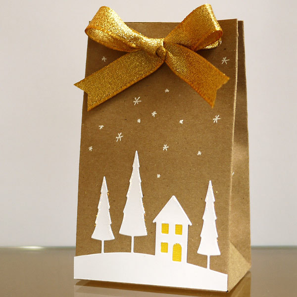 Weihnachtsverpackung mit dem Punch Board I