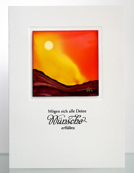 Malen mit Alcohol Inks VII