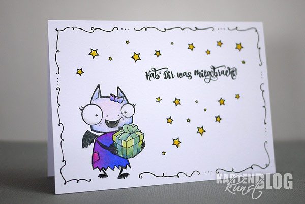 Daisy mit Geschenk