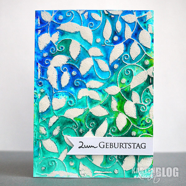Geprägter Hintergrund zum Geburtstag