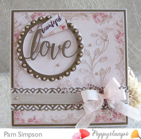 Karte von Poppy Stamps: Beautiful Love...