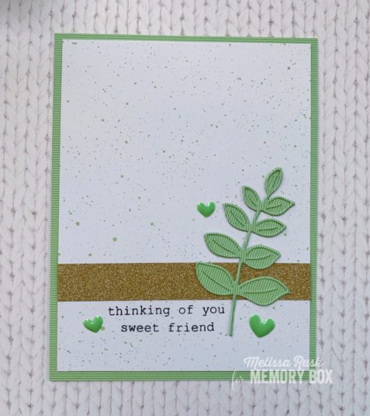 Karte von Memory Box: Thinking of You