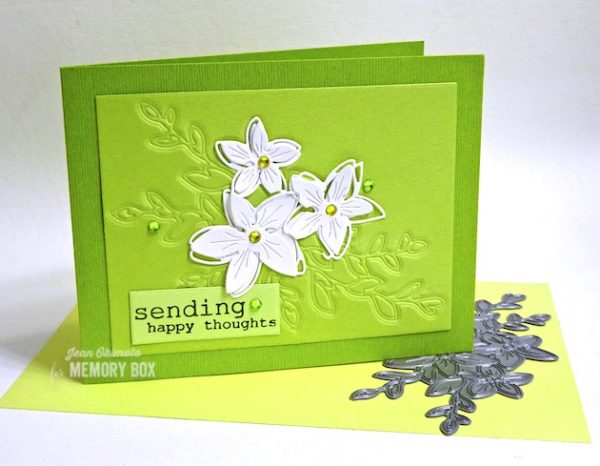 Karte von Memory Box: Lightly Layered