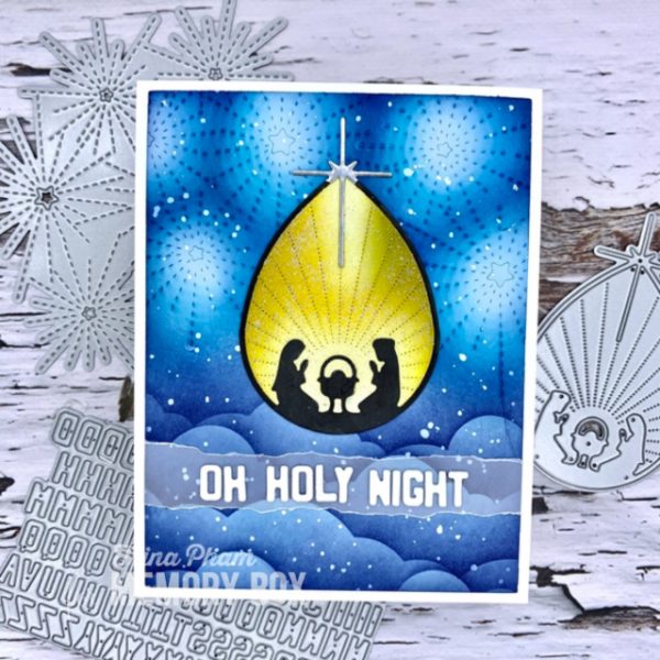Karte von Memory Box: Nativity Scene