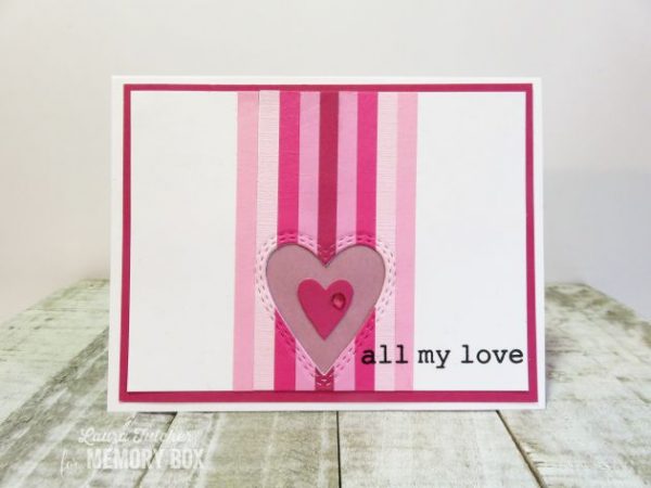 Karte von Memory Box: Continuing with Stripes
