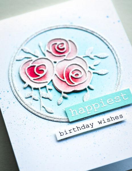 Karte von Memory Box: Happiest Birthday Roses