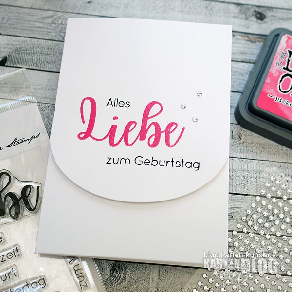 Ab heute ist Freitags Quick Card Friday!