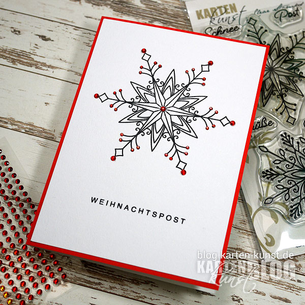 Karten-Kunst Stempel-Release November 2021 - Riesige Schneeflocken - mit Video!