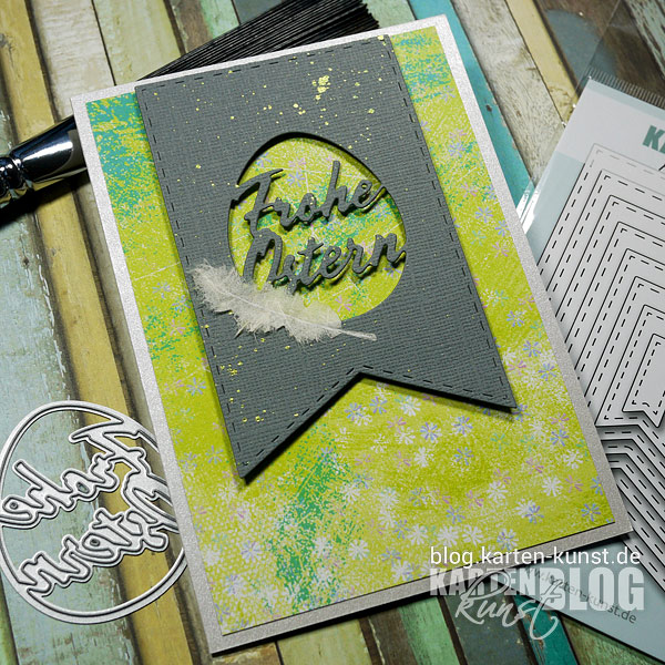 Karten-Kunst Quick Card Friday #39 - Mojito Frohe Ostern aus dem neuen Stanzen-Release