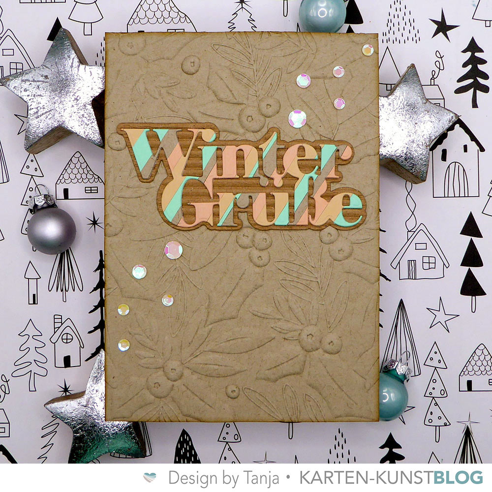 Wintergrüße auf Kraft