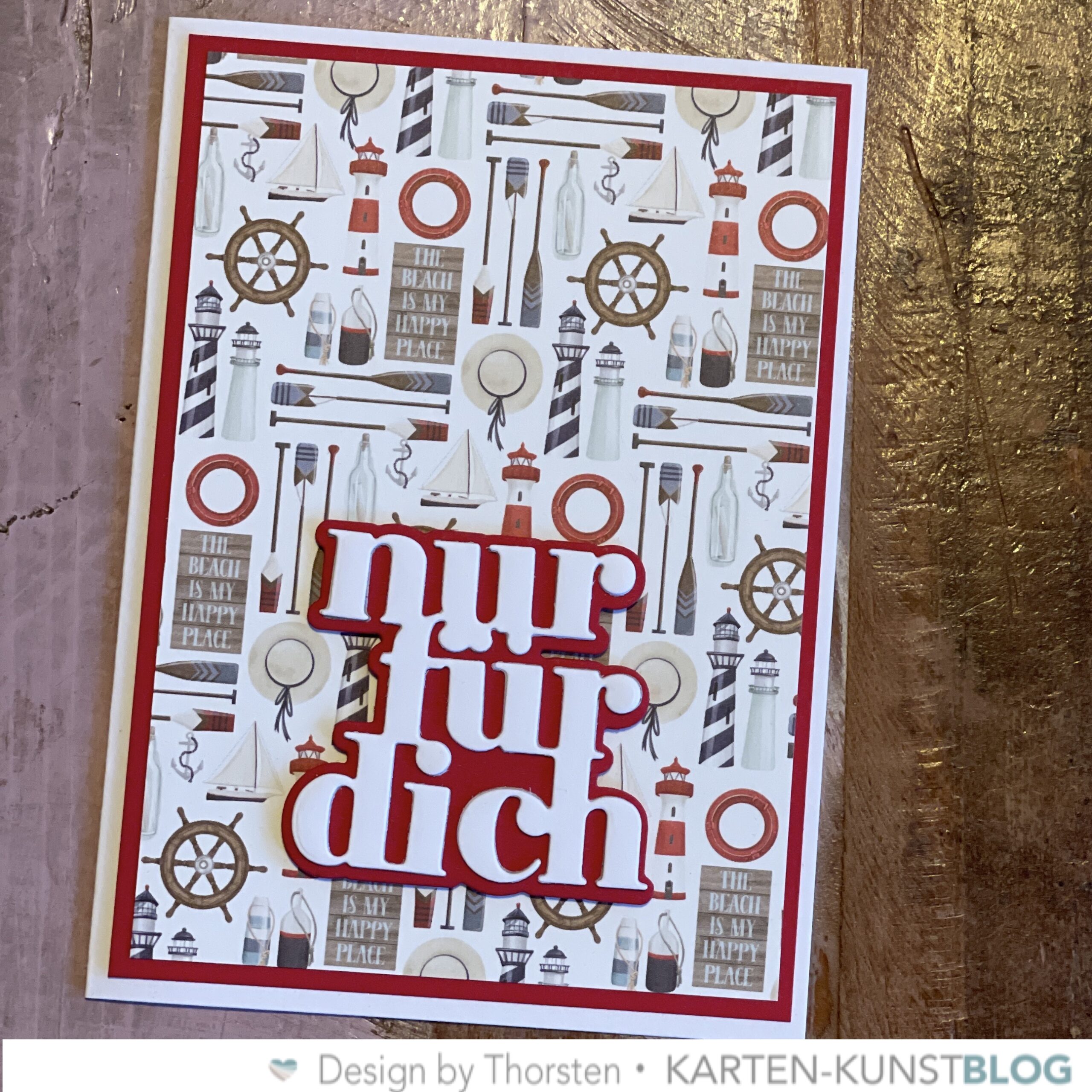 Wilde Muster Idee 2: Viel Text