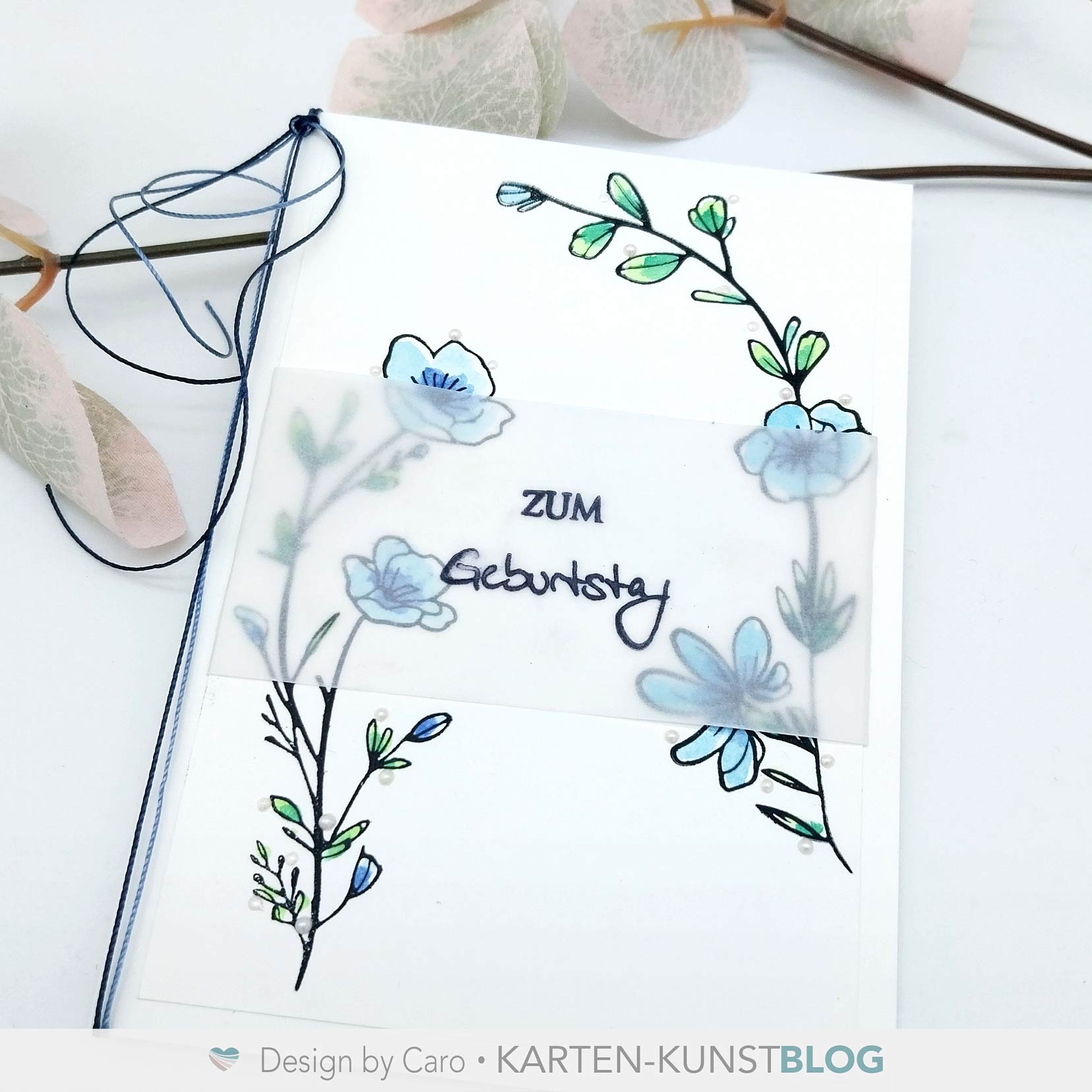 Blumige Geburtstagsgrüße