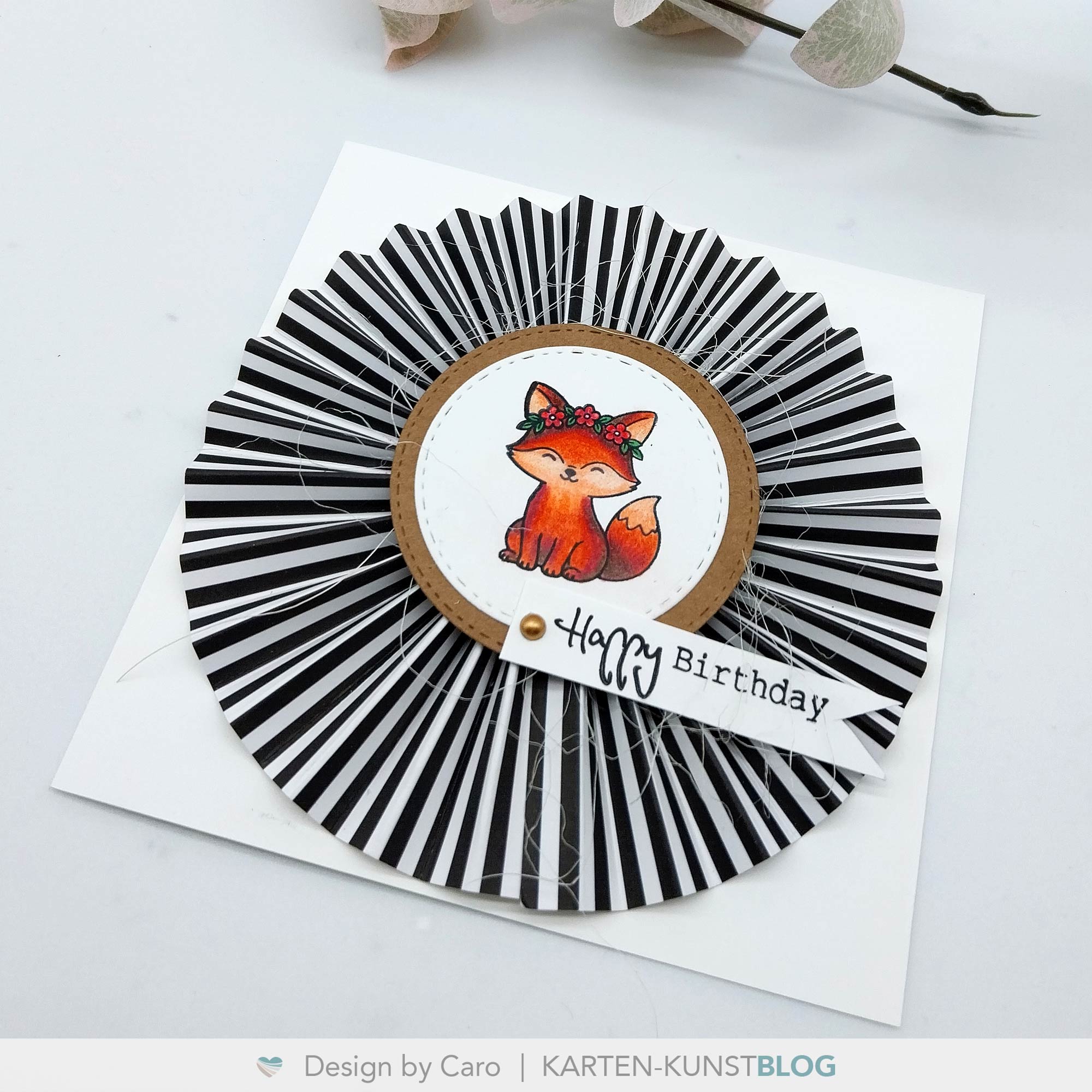 Kleiner Fuchs zum Geburtstag