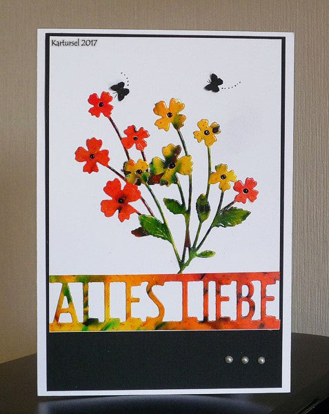 Buntes mit Brusho
