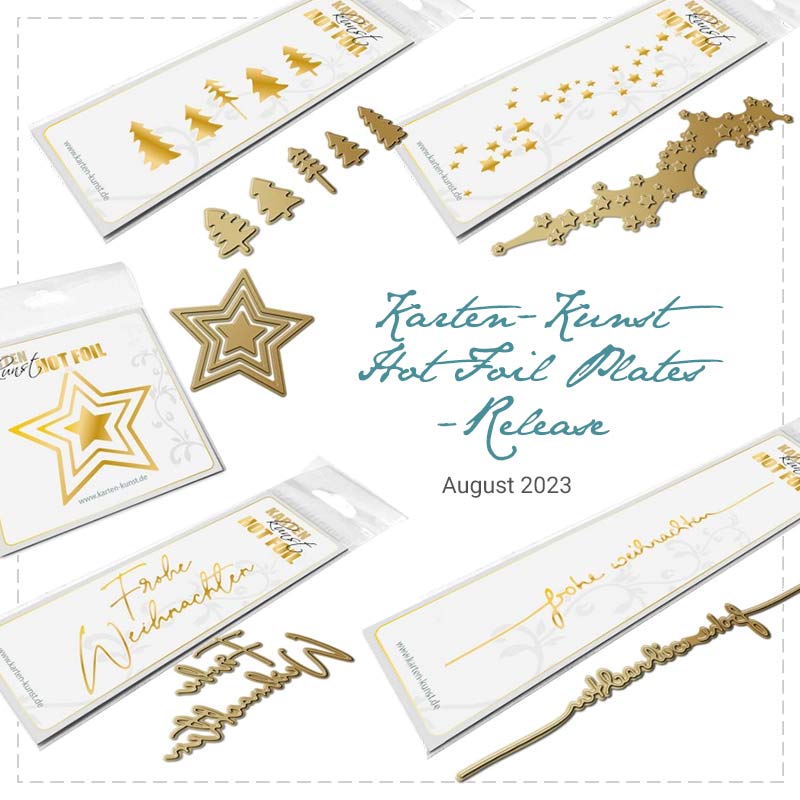Neue Hot Foil Plates im August 2023