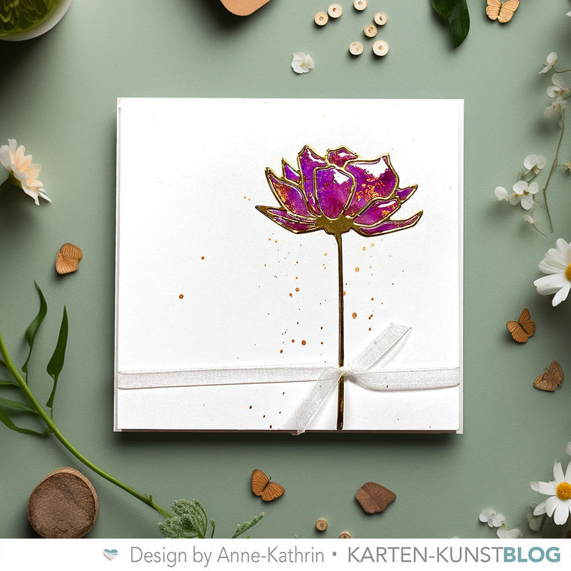 Karten-Kunst Anleitung #27 – „Goldschmiedearbeiten“ aus Stanzmotiven