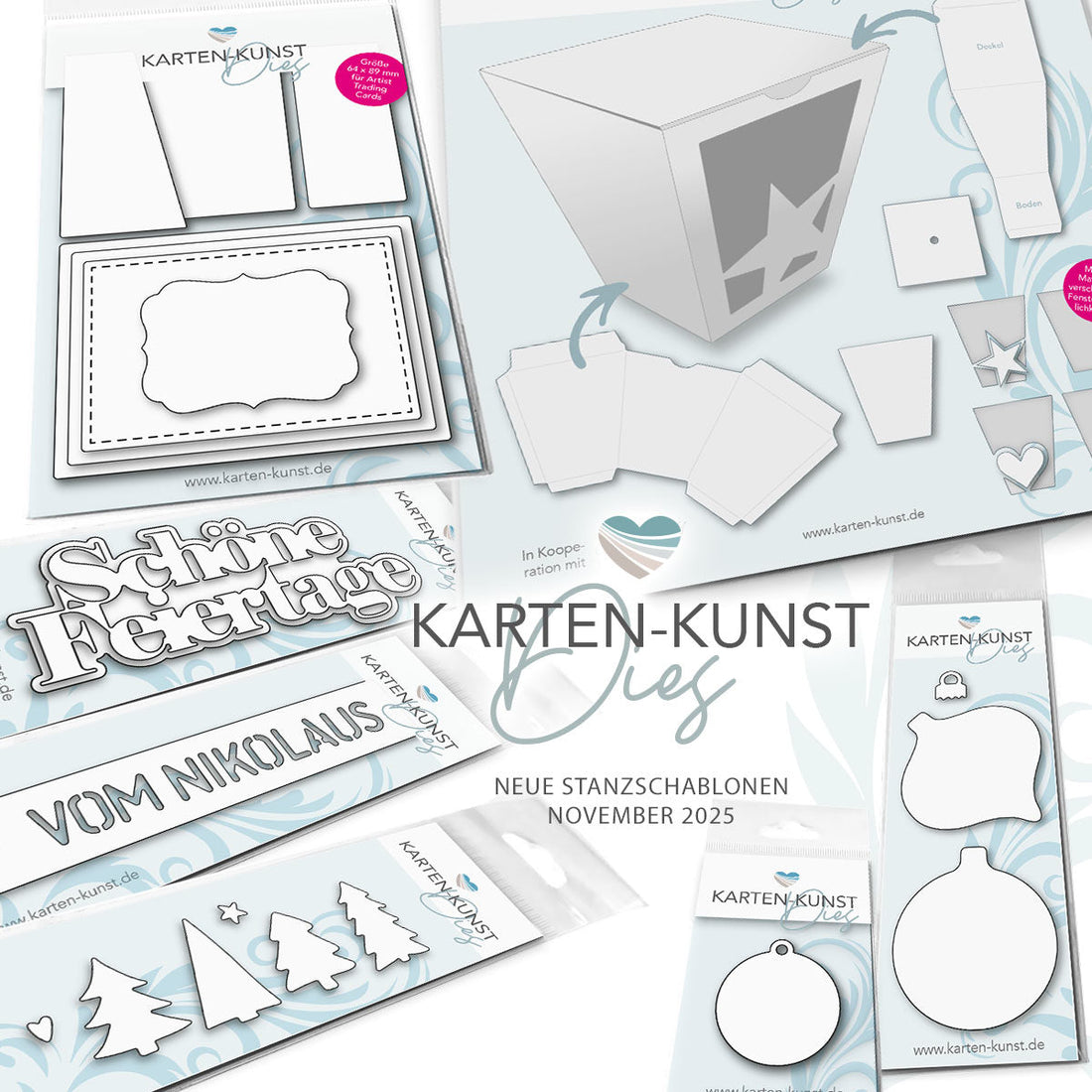Neu im Shop: Weihnachts-Stanzen & Hot Foil Plates - jetzt schnell 15% Rabatt sichern!