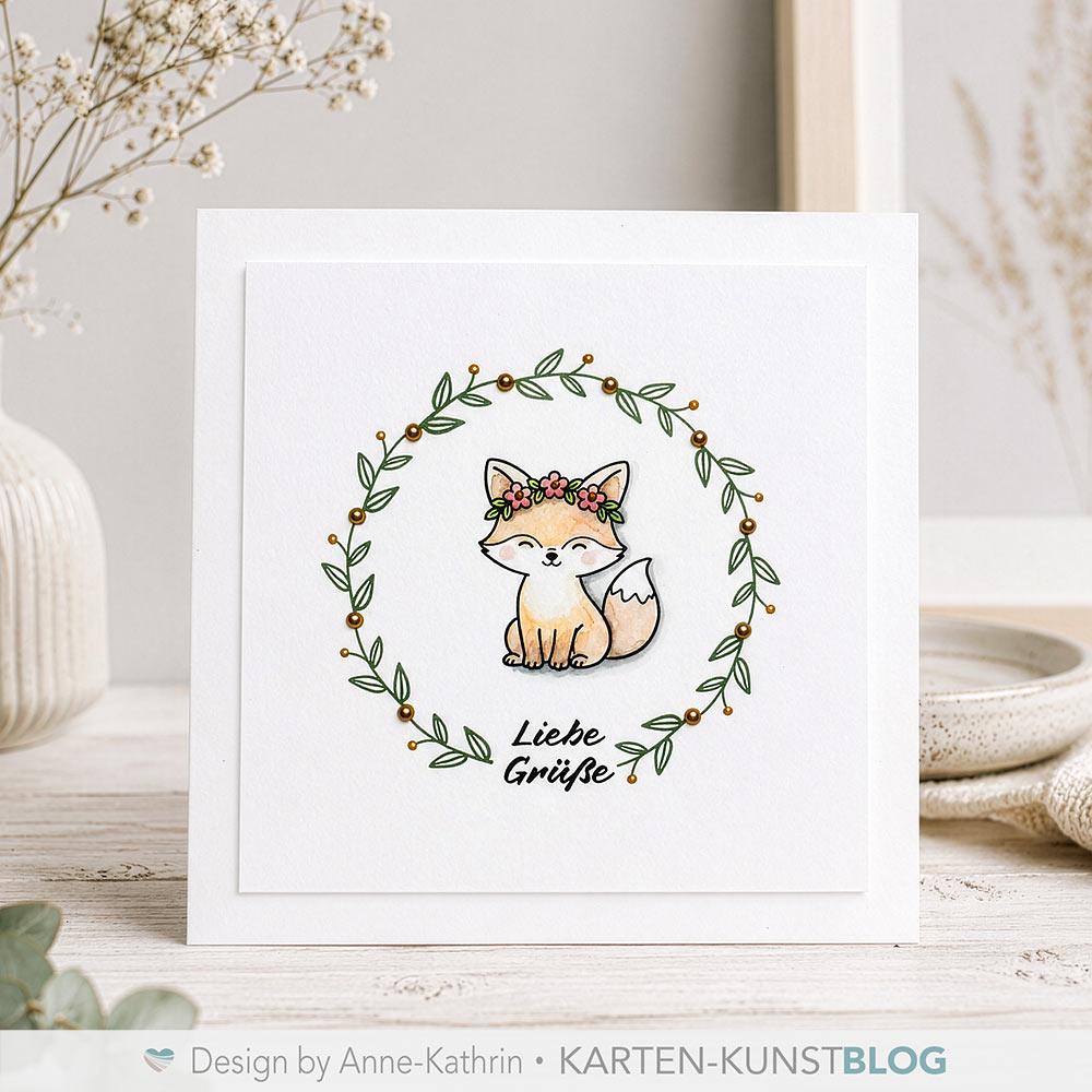 Kleiner Fuchs sendet liebe Grüße