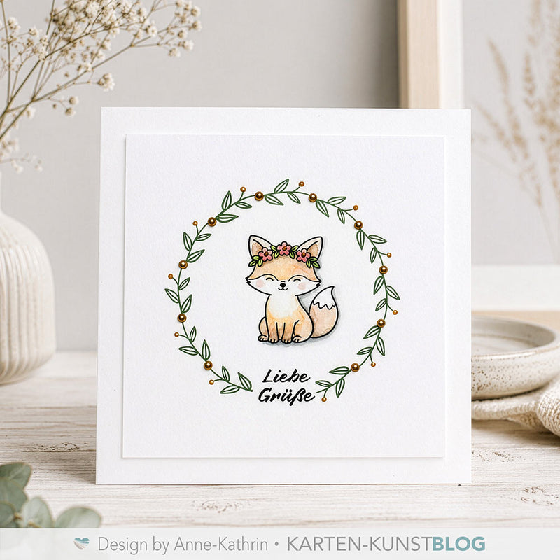 Kleiner Fuchs sendet liebe Grüße