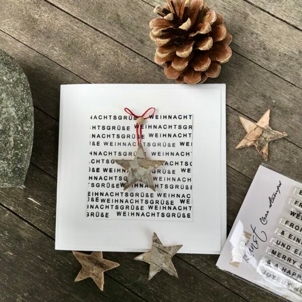 Flotte Weihnachtskarte