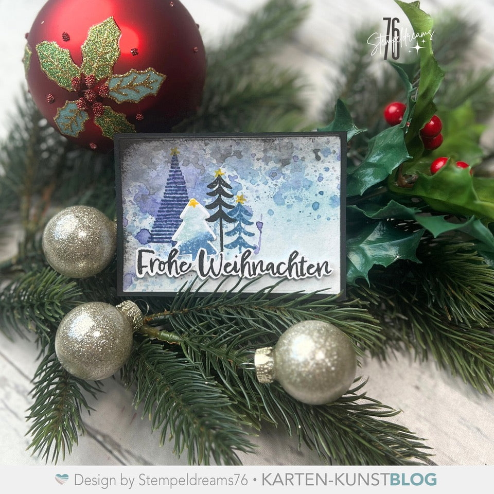Was wird es? Weihnachtliches ATC, Geschenkanhänger oder Karte?