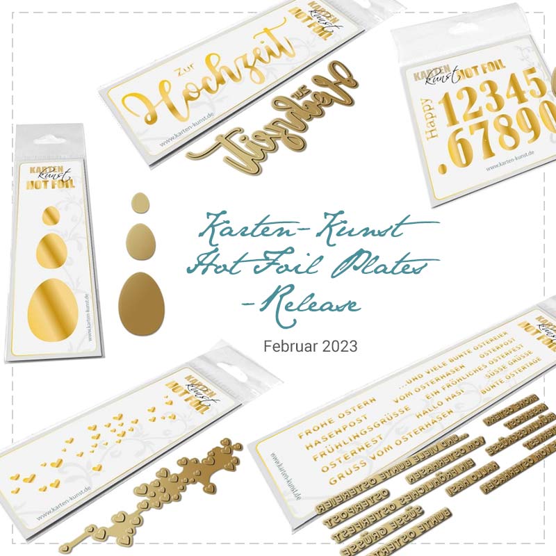 Neue Hot Foil Plates im Februar