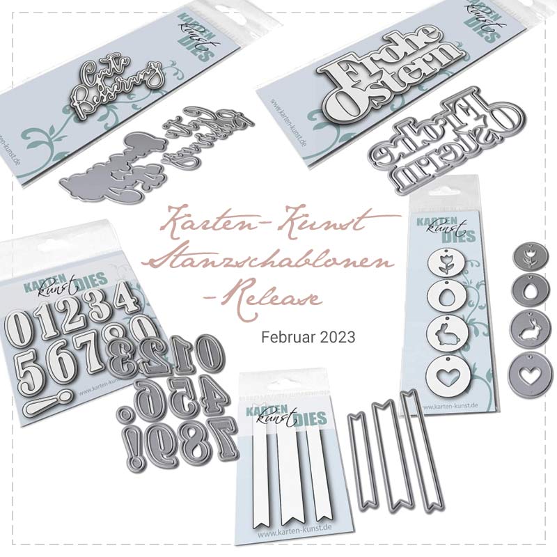 Stanzschablonen-Release im Februar