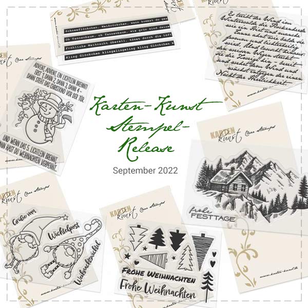 Neue Karten-Kunst Stempel zu Weihnachten