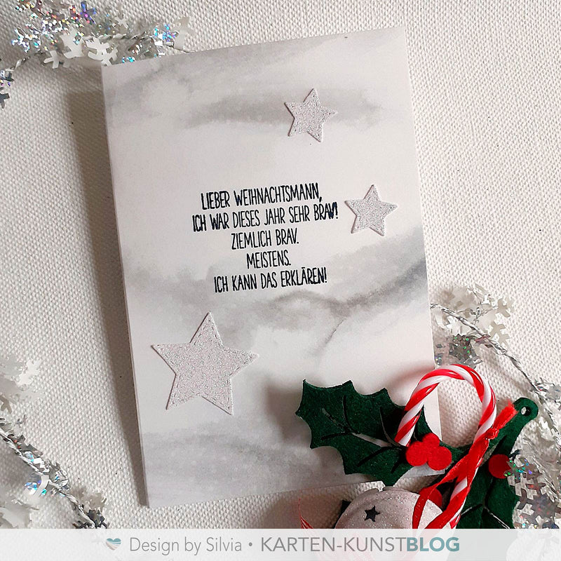 Weihnachtliche Popup-Karte