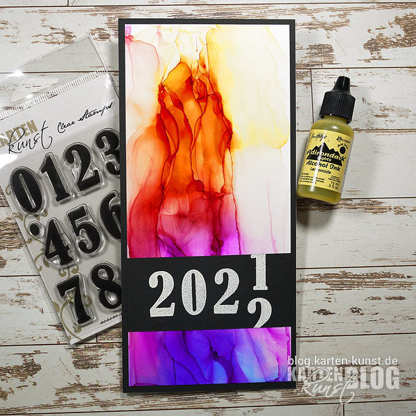 Karten-Kunst Quick Card Friday #28 – Happy Numbers aus dem neuen Stempel-Release