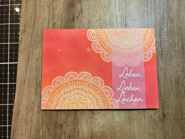 Leben, Lieben, Lachen - und das Mandala