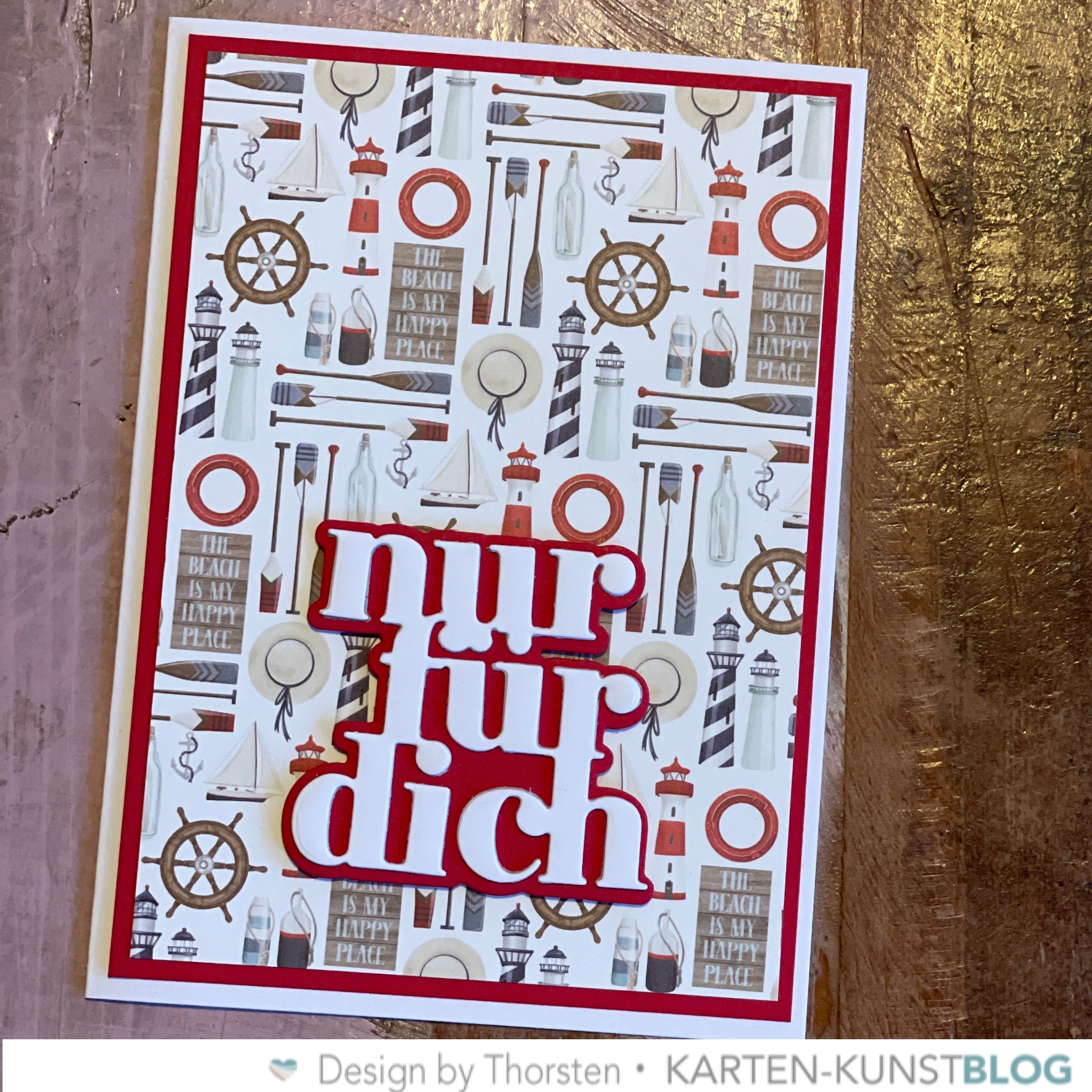 Wilde Muster Idee 2: Viel Text
