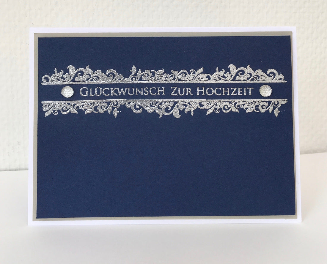 Alternative Hochzeitskarte
