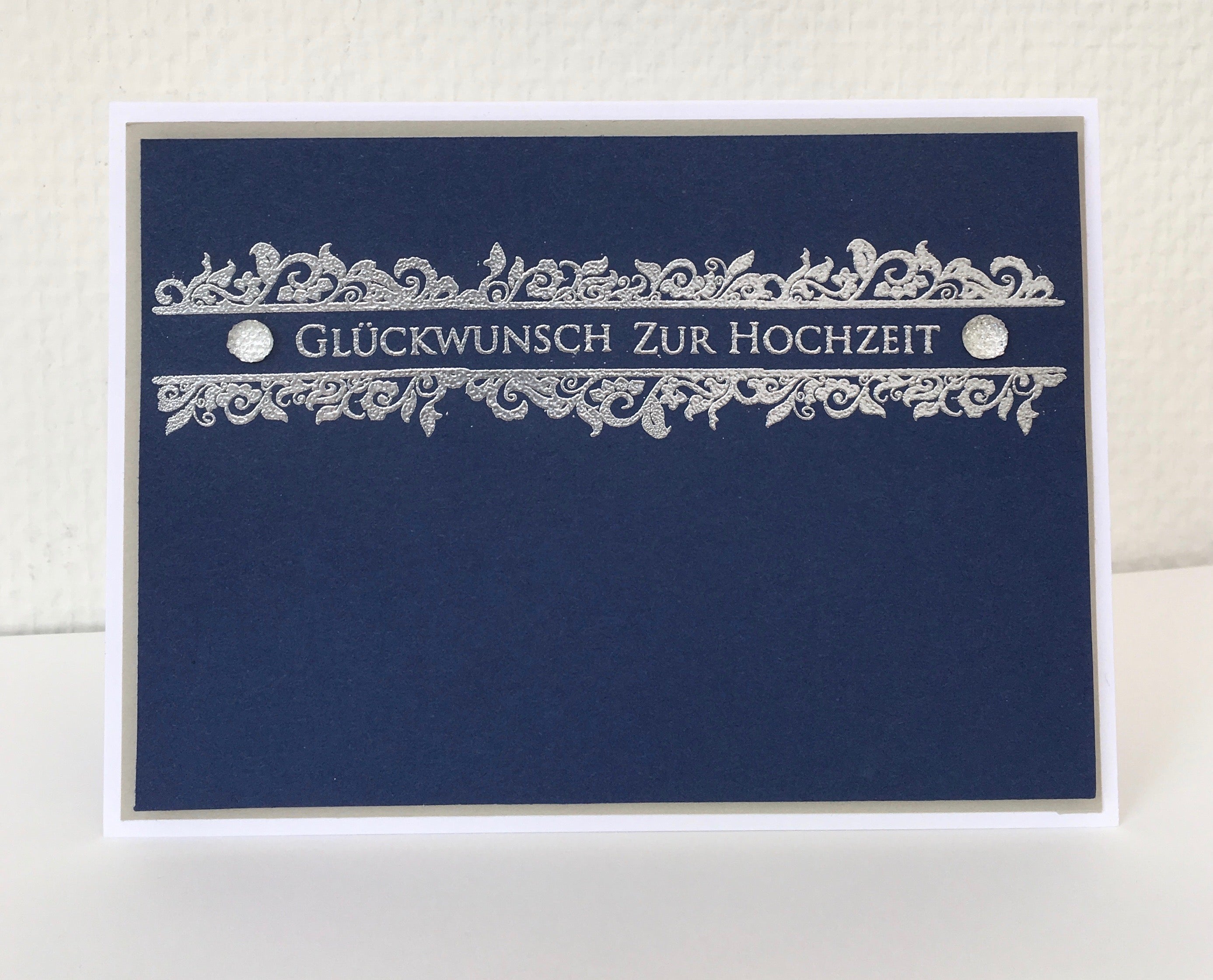 Alternative Hochzeitskarte