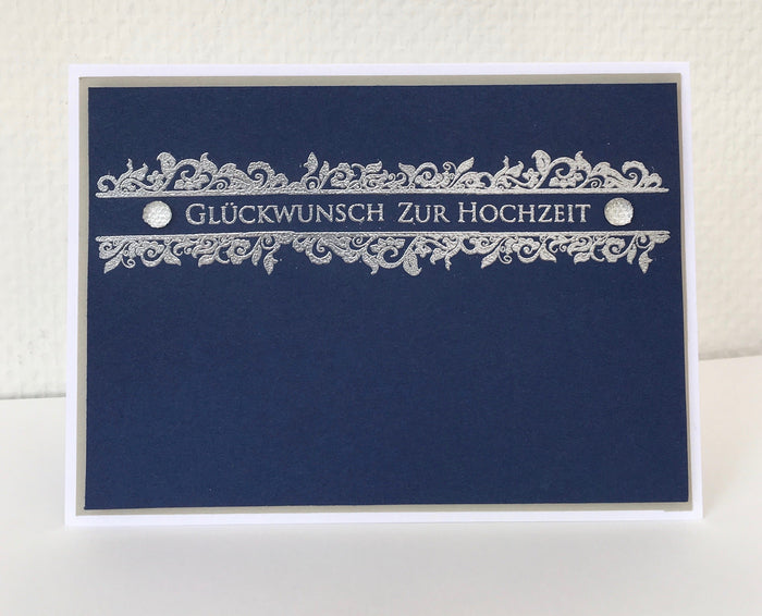 Alternative Hochzeitskarte