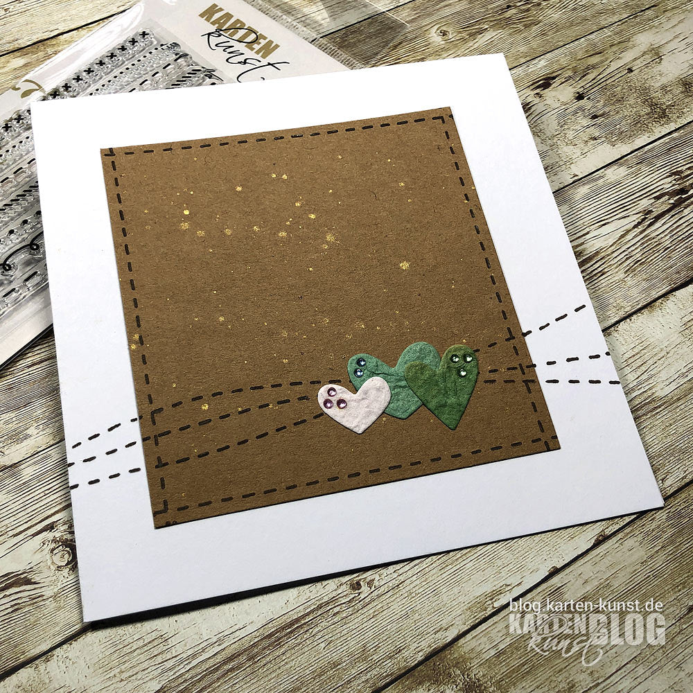 Gebogene Clearstamps