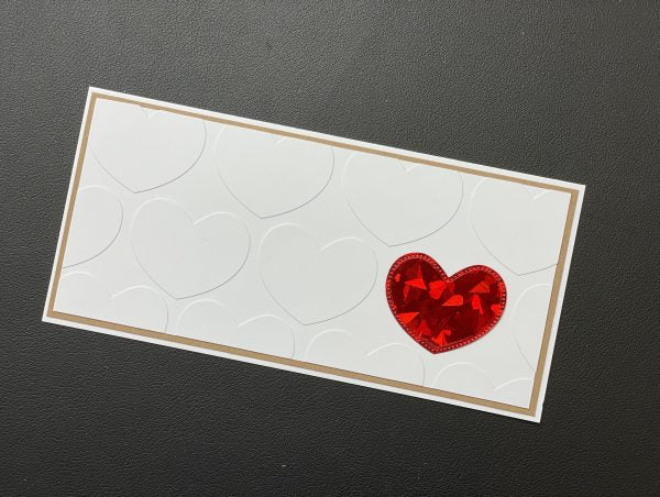 Faux embossing - Variante
