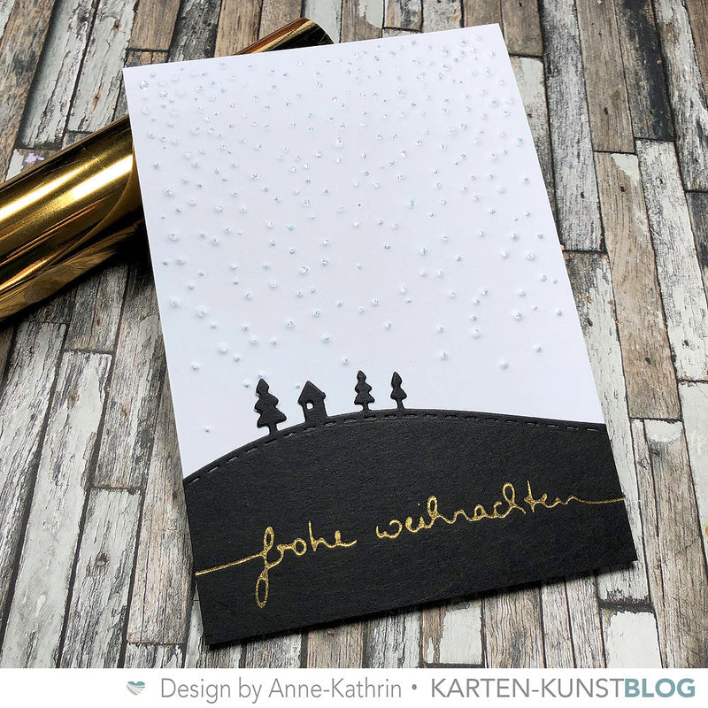 Karten-Kunst Hot Foil Tuesday #30 – Prägen mit dem Hot Foil System