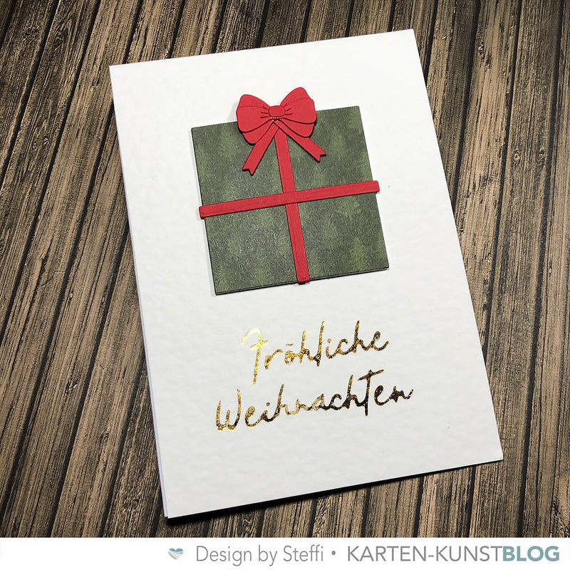 Geschenk mit dem Card Designer